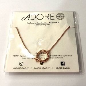 ADORE Organic Corcle Bracelet with Swarovski Crystal
